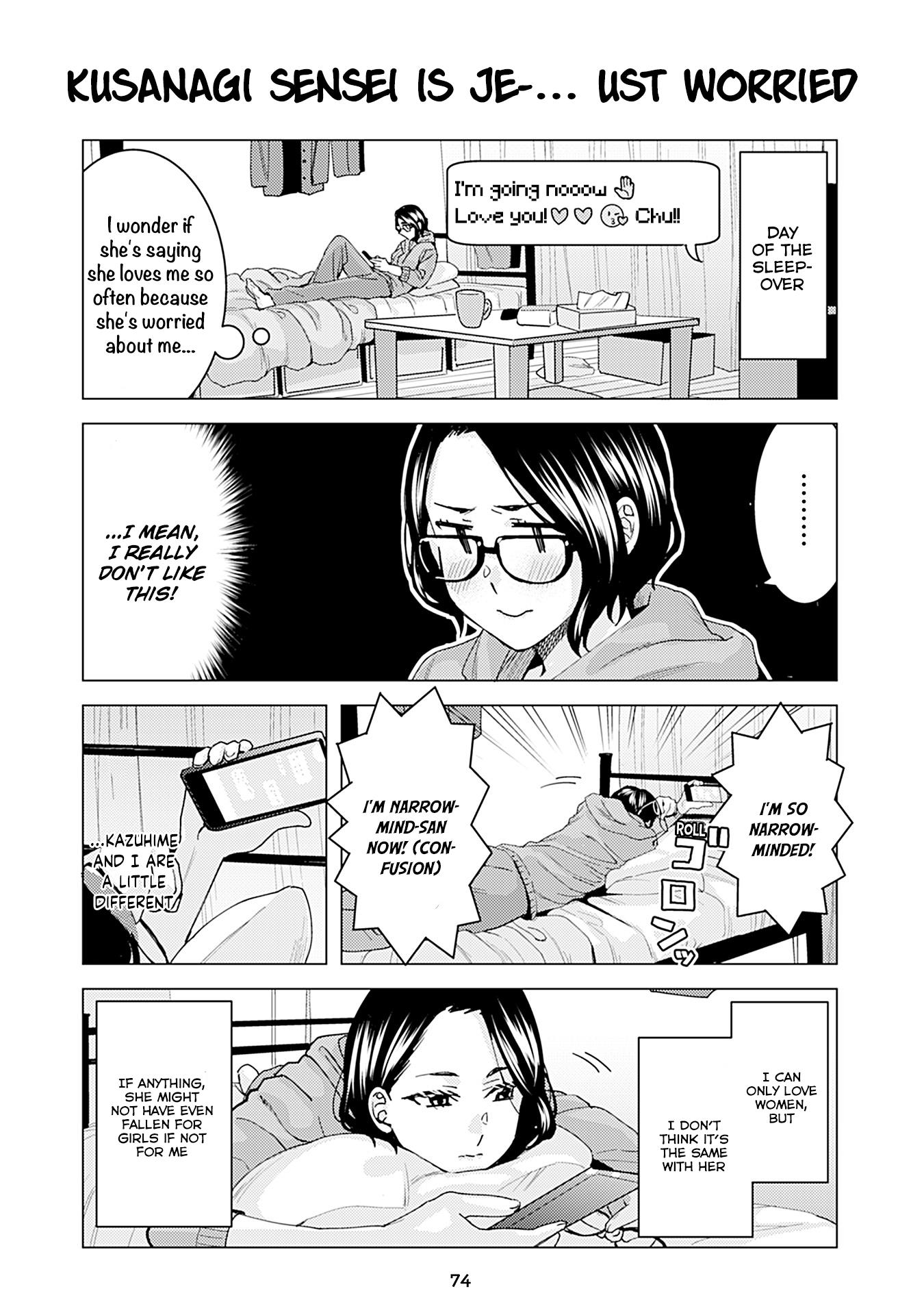 Kusanagi-Sensei Is Being Tested - Chapter 303: Kusanagi Sensei Is Je-...Ust Worried