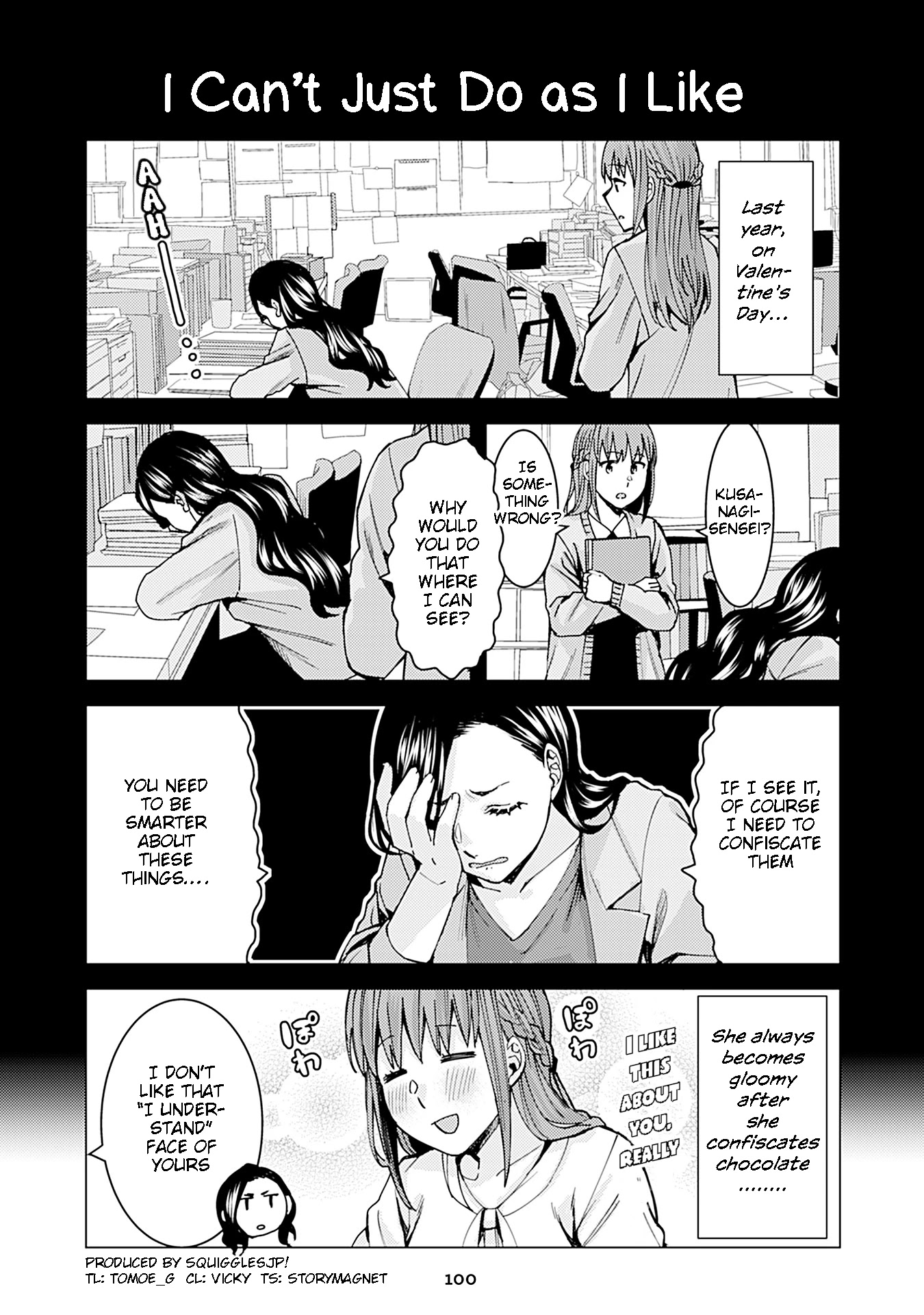 Kusanagi-Sensei Is Being Tested - Chapter 206: I Can't Just Do As I Like