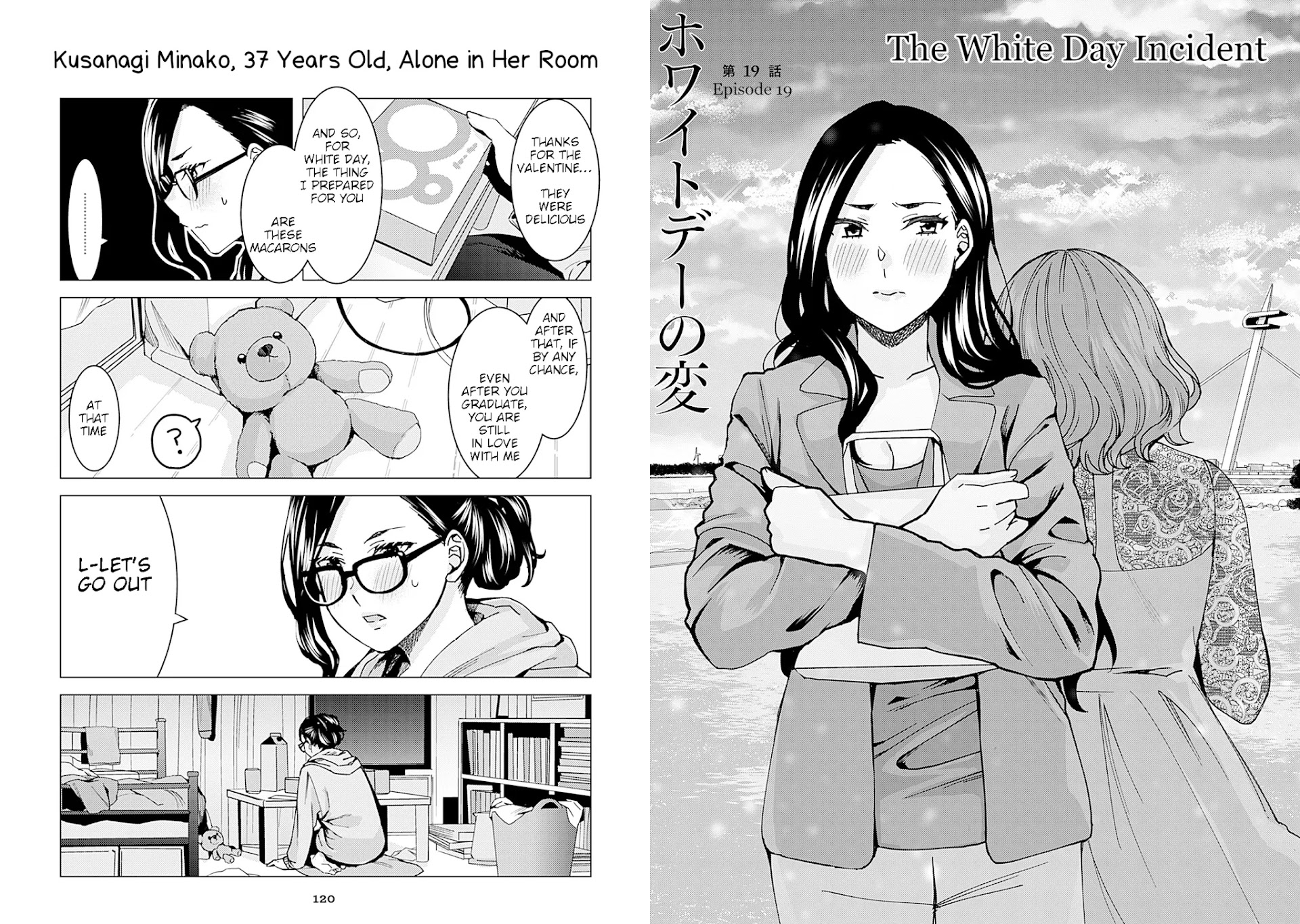 Kusanagi-Sensei Is Being Tested - Chapter 224: Ep.19: Kusanagi Minako, 37 Years Old, Alone In Her Room (Start Of Episode 19, "The White Day Incident")