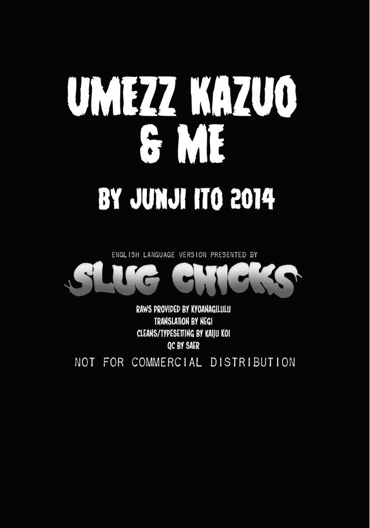 Umezz Kazuo And Me - Chapter 0