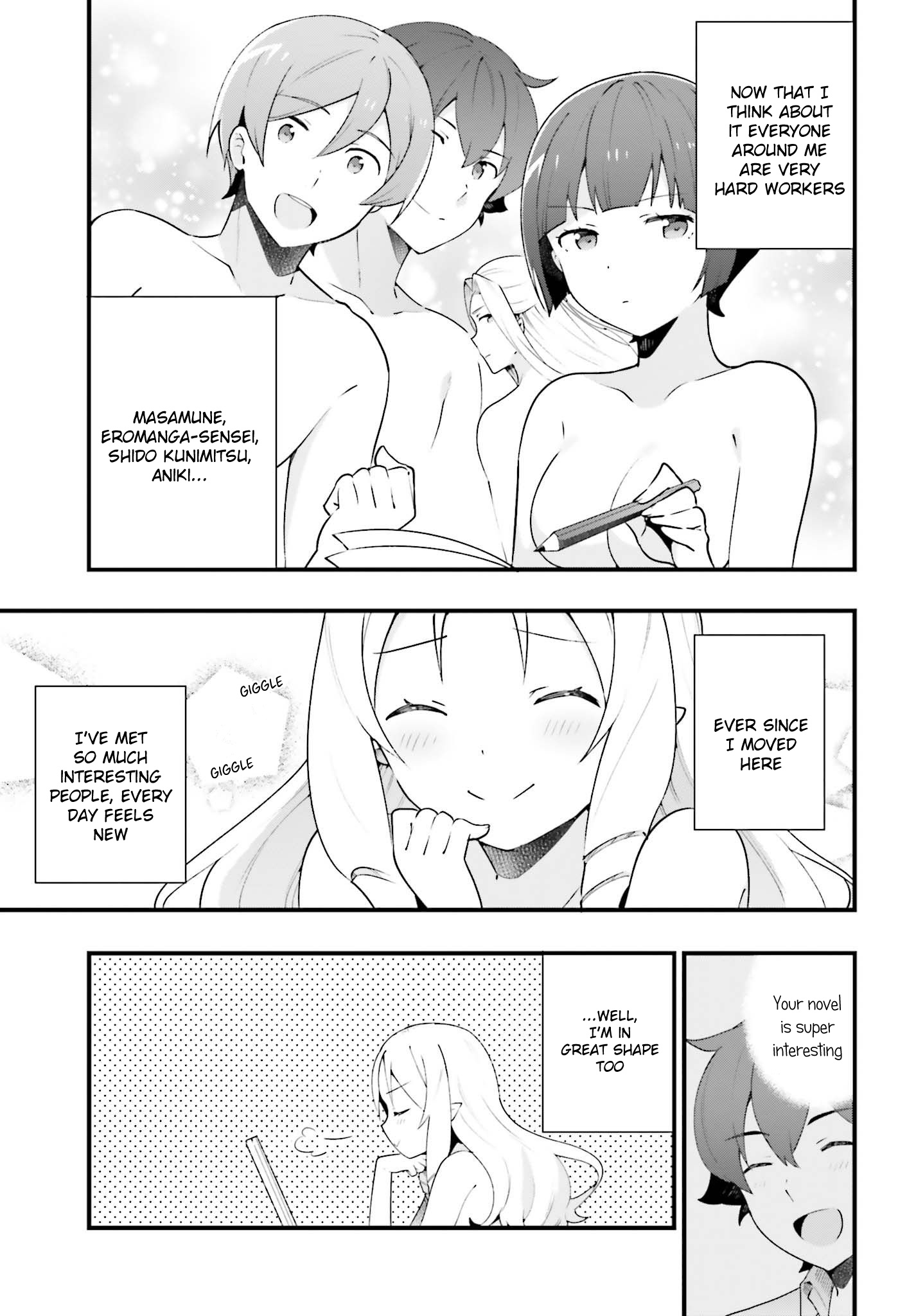 Eromanga-Sensei: Yamada Elf-Daisensei No Koi Suru Junshin Gohan - Vol.2 Chapter 10