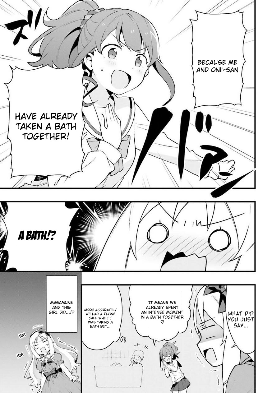 Eromanga-Sensei: Yamada Elf-Daisensei No Koi Suru Junshin Gohan - Vol.2 Chapter 7