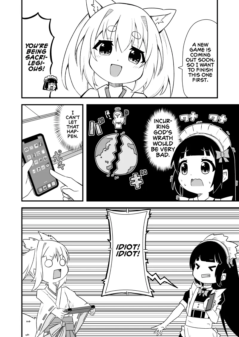 Kemomimi Miko-San - Chapter 6: The Wrath Of God