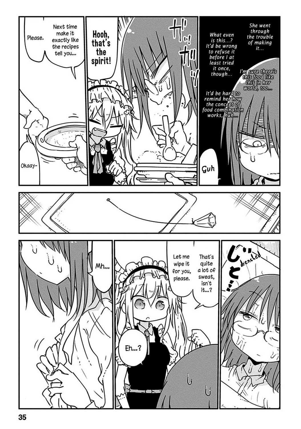 Kobayashi-San Chi No Maid Dragon - Chapter 42: Tooru And Nursing