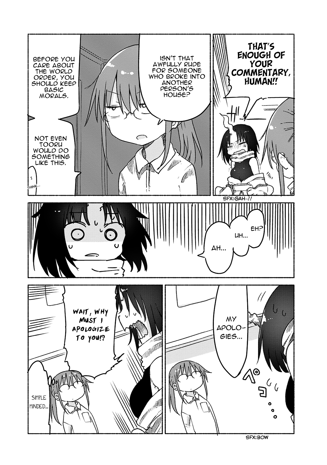 Kobayashi-San Chi No Maid Dragon - Chapter 24: Tooru And Elma