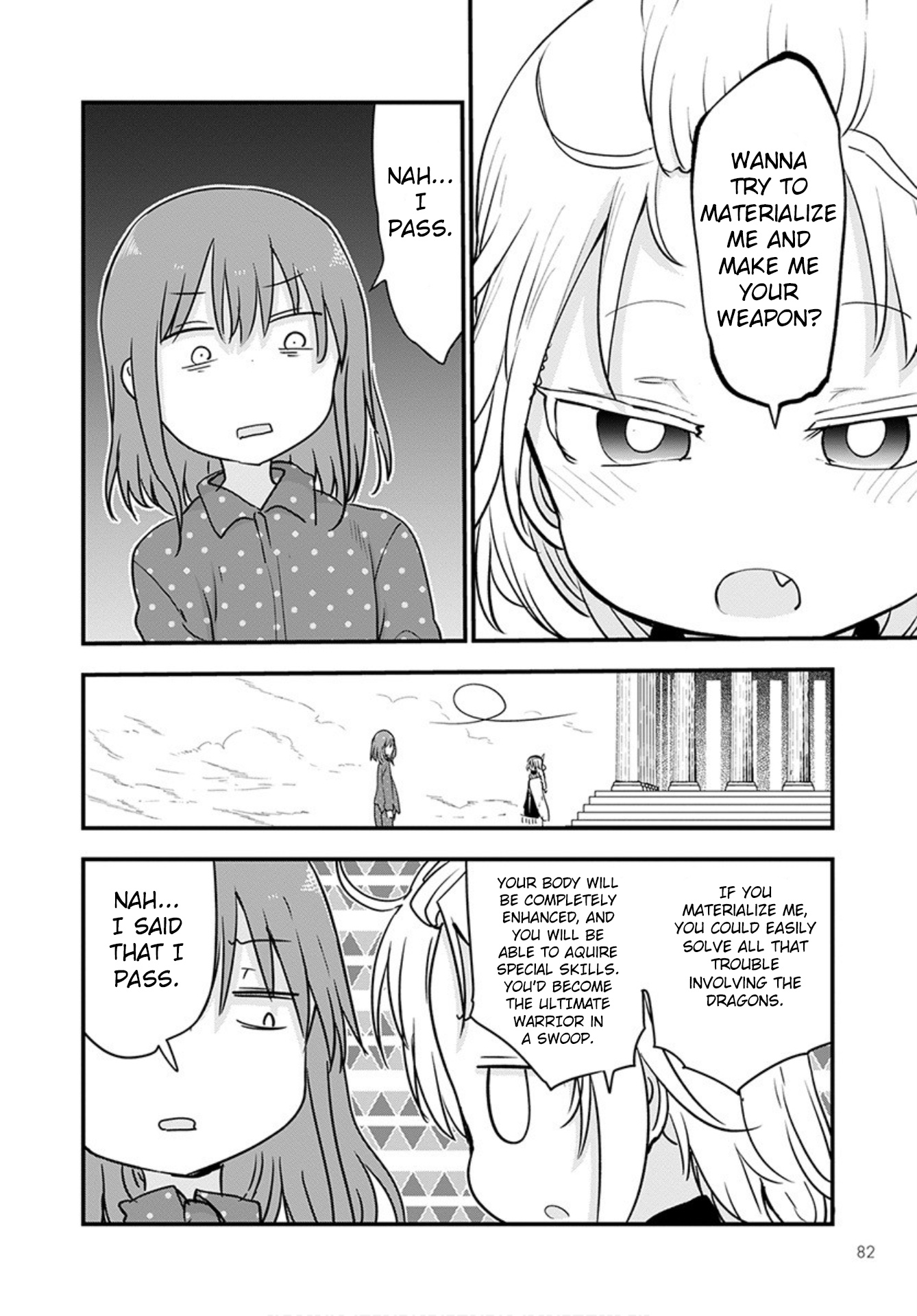 Kobayashi-San Chi No Maid Dragon - Chapter 99: Kobayashi And The Holy Sword