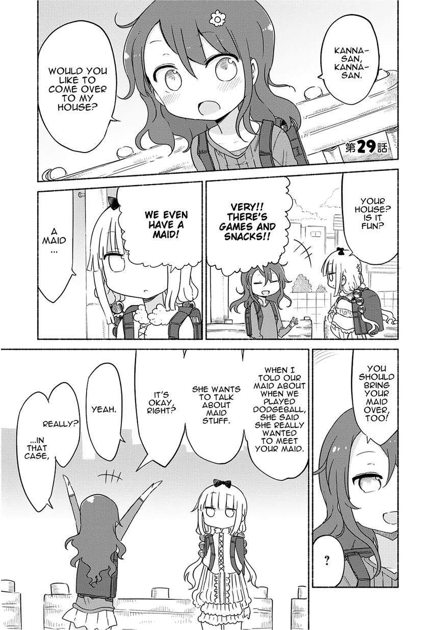 Kobayashi-San Chi No Maid Dragon - Chapter 29 : Kanna And Saikawa-San