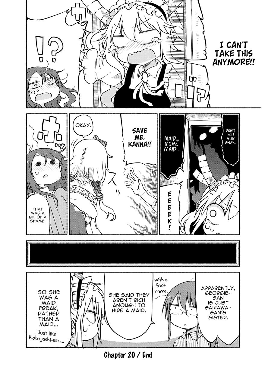 Kobayashi-San Chi No Maid Dragon - Chapter 29 : Kanna And Saikawa-San