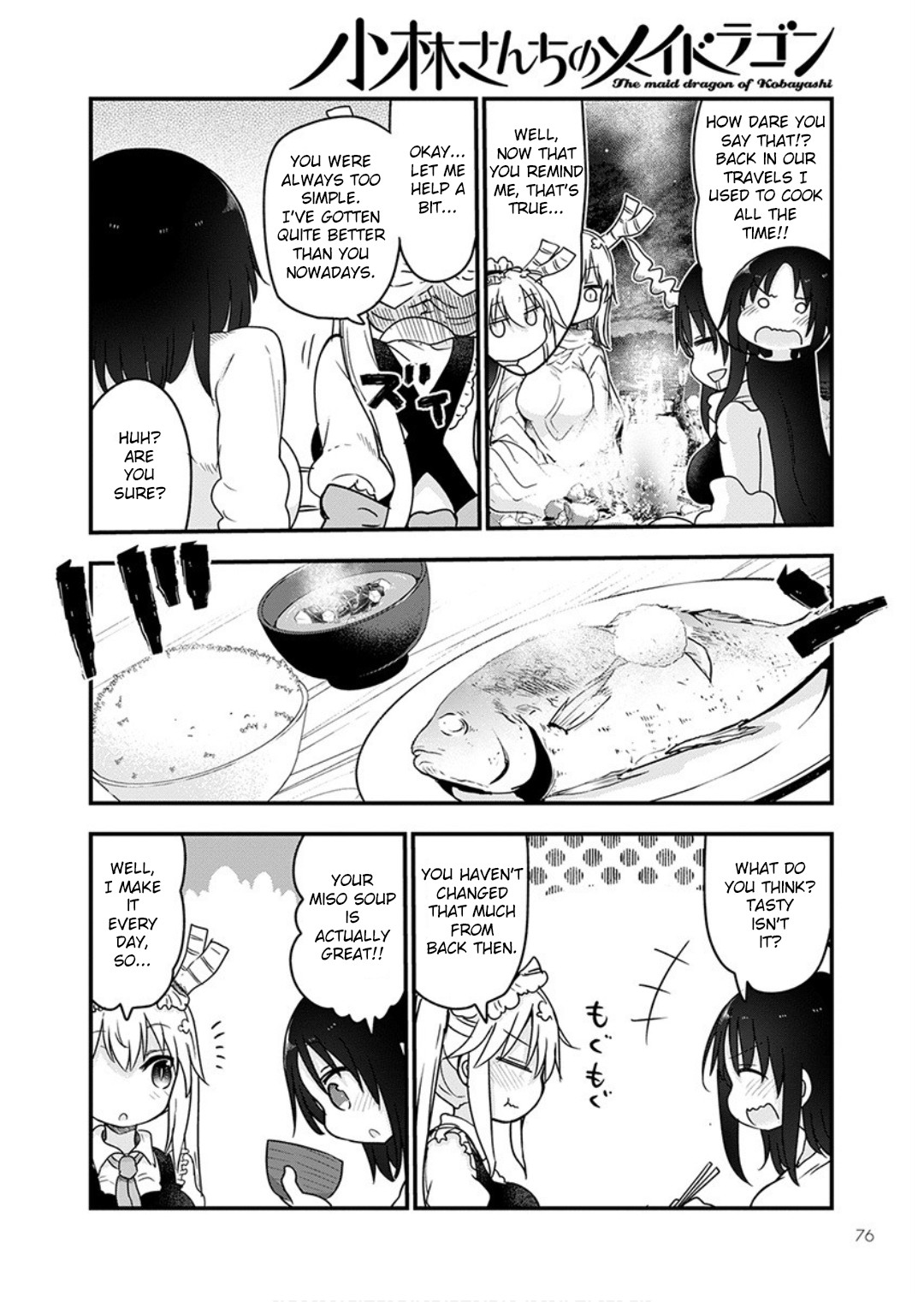 Kobayashi-San Chi No Maid Dragon - Chapter 96: Tooru And Elma Iii