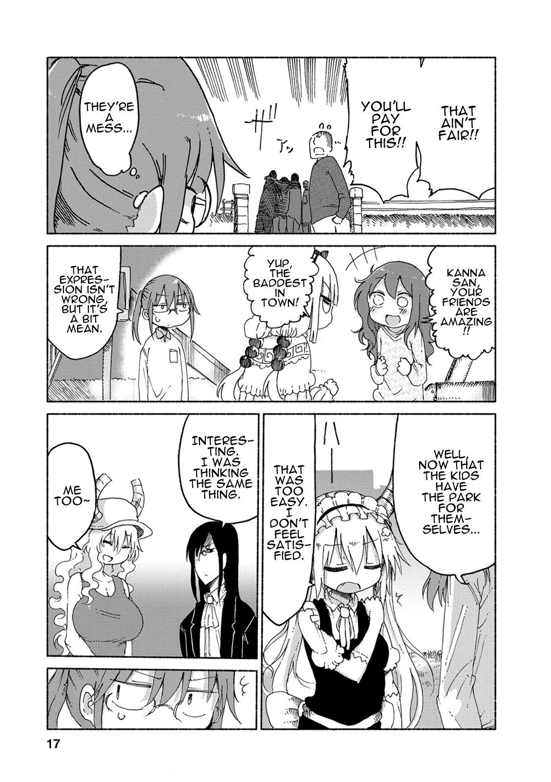 Kobayashi-San Chi No Maid Dragon - Chapter 21: Tooru And Dodgeball