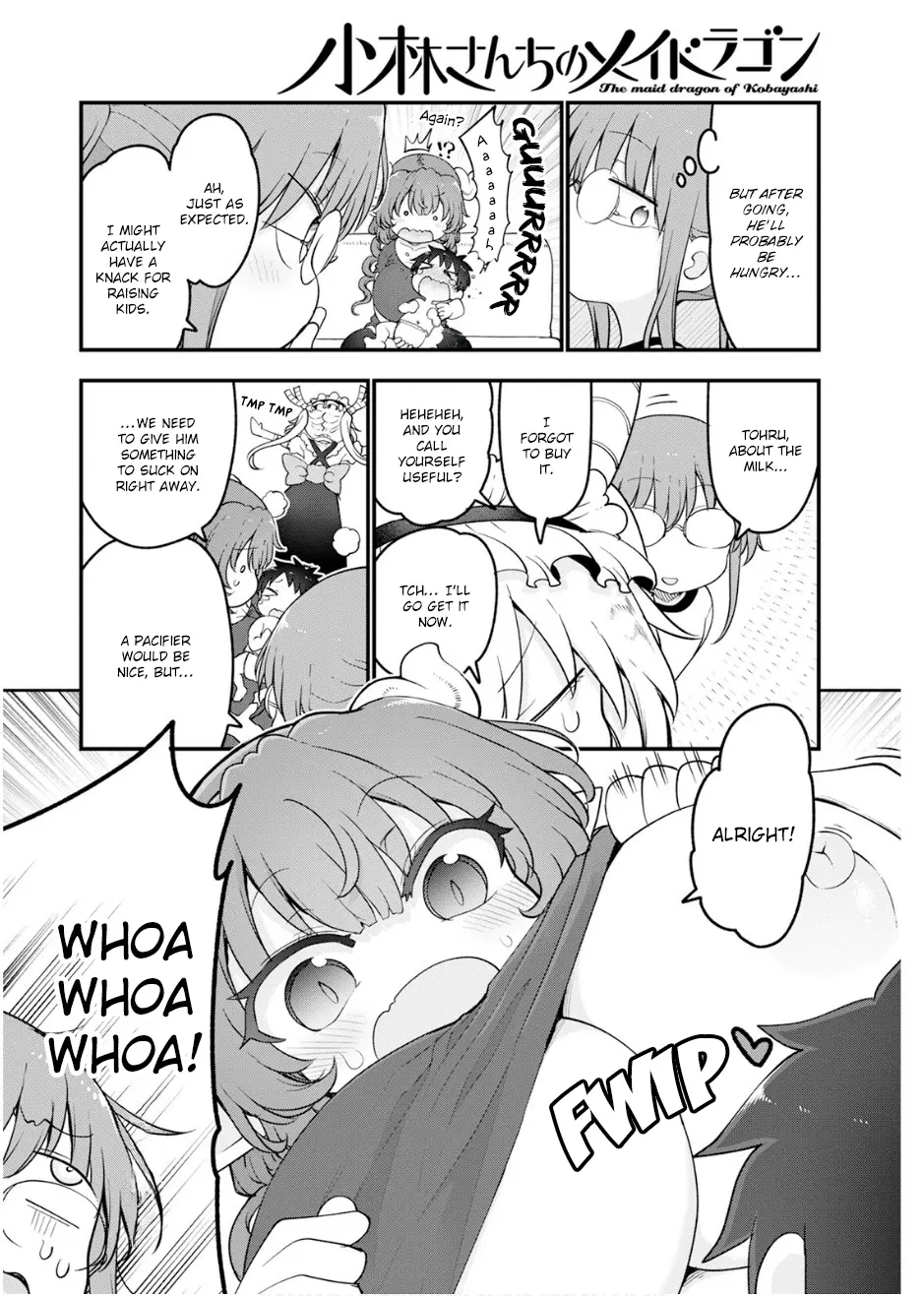 Kobayashi-San Chi No Maid Dragon - Chapter 156: Iruru And Baby