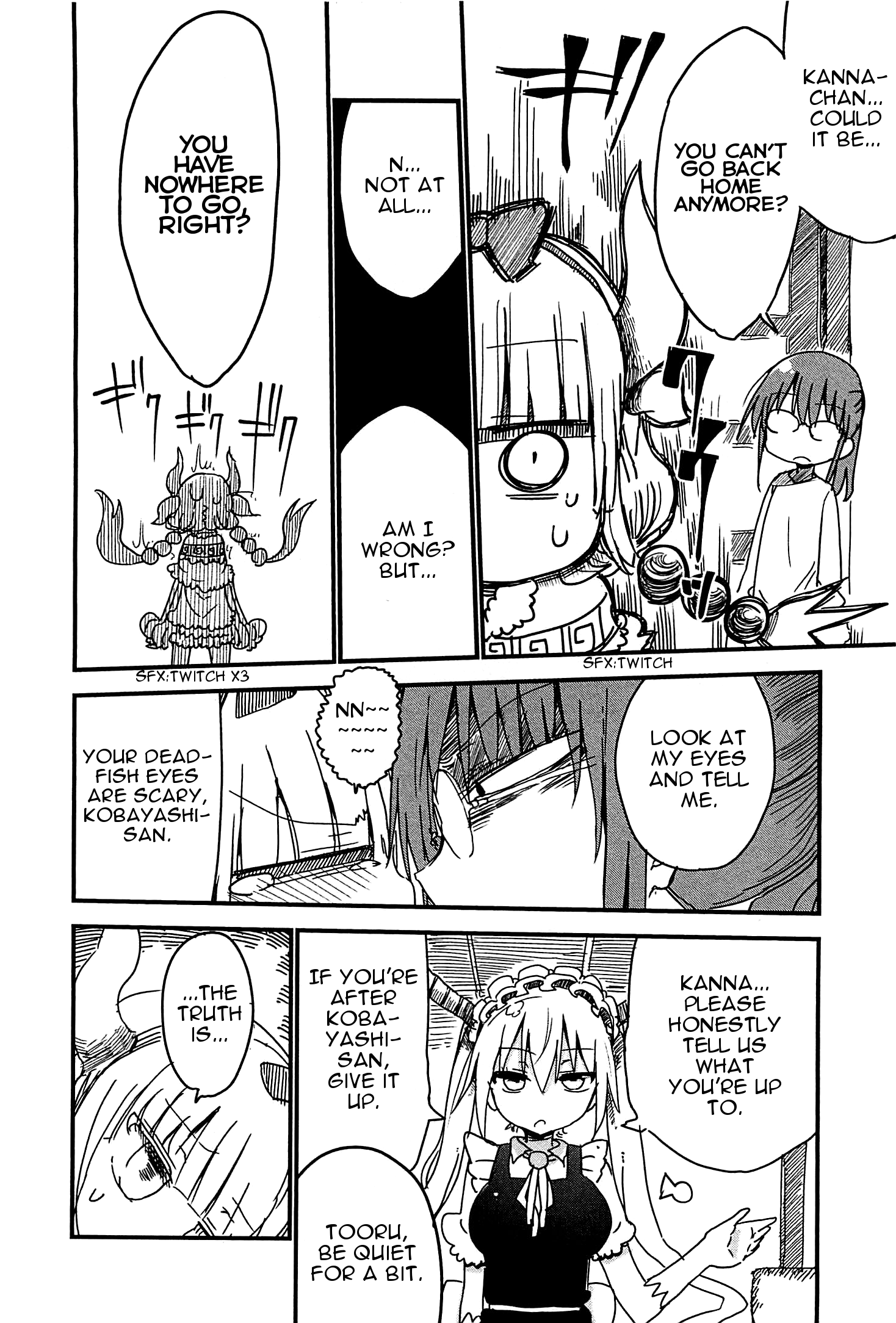 Kobayashi-San Chi No Maid Dragon - Chapter 6: Tooru And Kanna