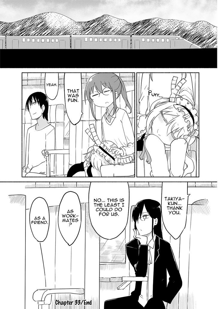 Kobayashi-San Chi No Maid Dragon - Chapter 33 : Tooru And Hot Springs