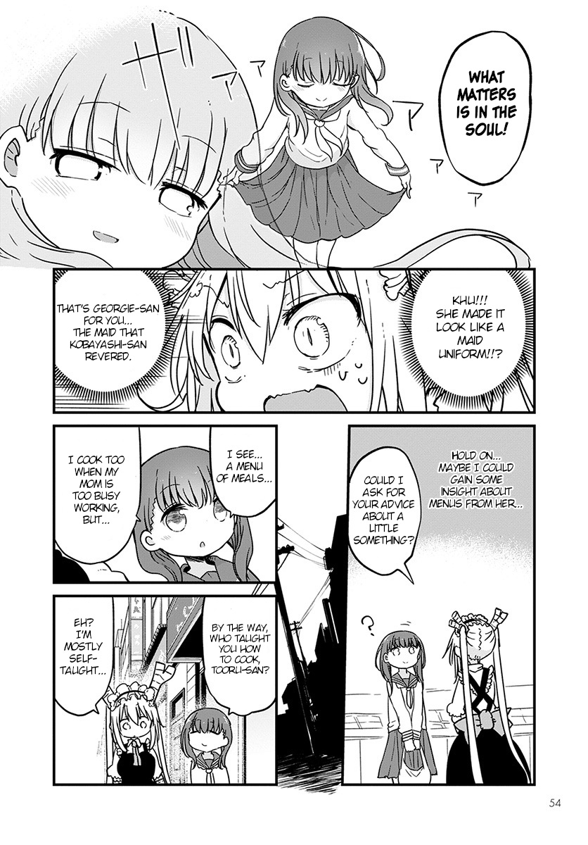 Kobayashi-San Chi No Maid Dragon - Chapter 80: Tooru And Menu