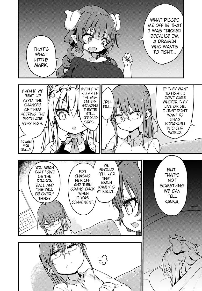 Kobayashi-San Chi No Maid Dragon - Chapter 73: Kanna And Leaving Letters