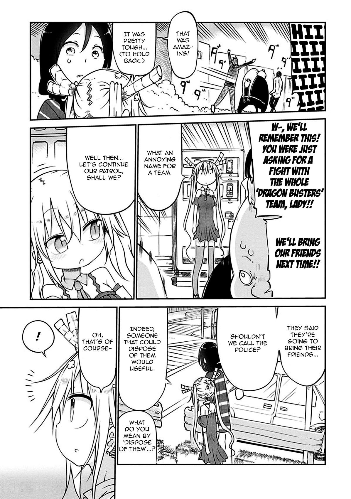 Kobayashi-San Chi No Maid Dragon - Chapter 43: Tooru And Patrolling