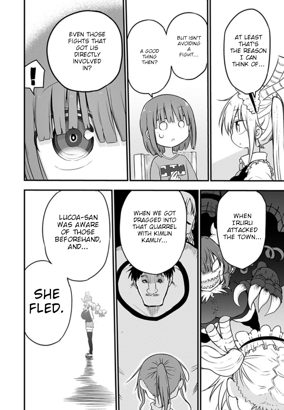 Kobayashi-San Chi No Maid Dragon - Chapter 87: Shouta And Lucoa The Spectator