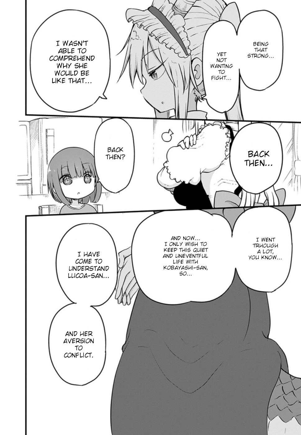 Kobayashi-San Chi No Maid Dragon - Chapter 87: Shouta And Lucoa The Spectator