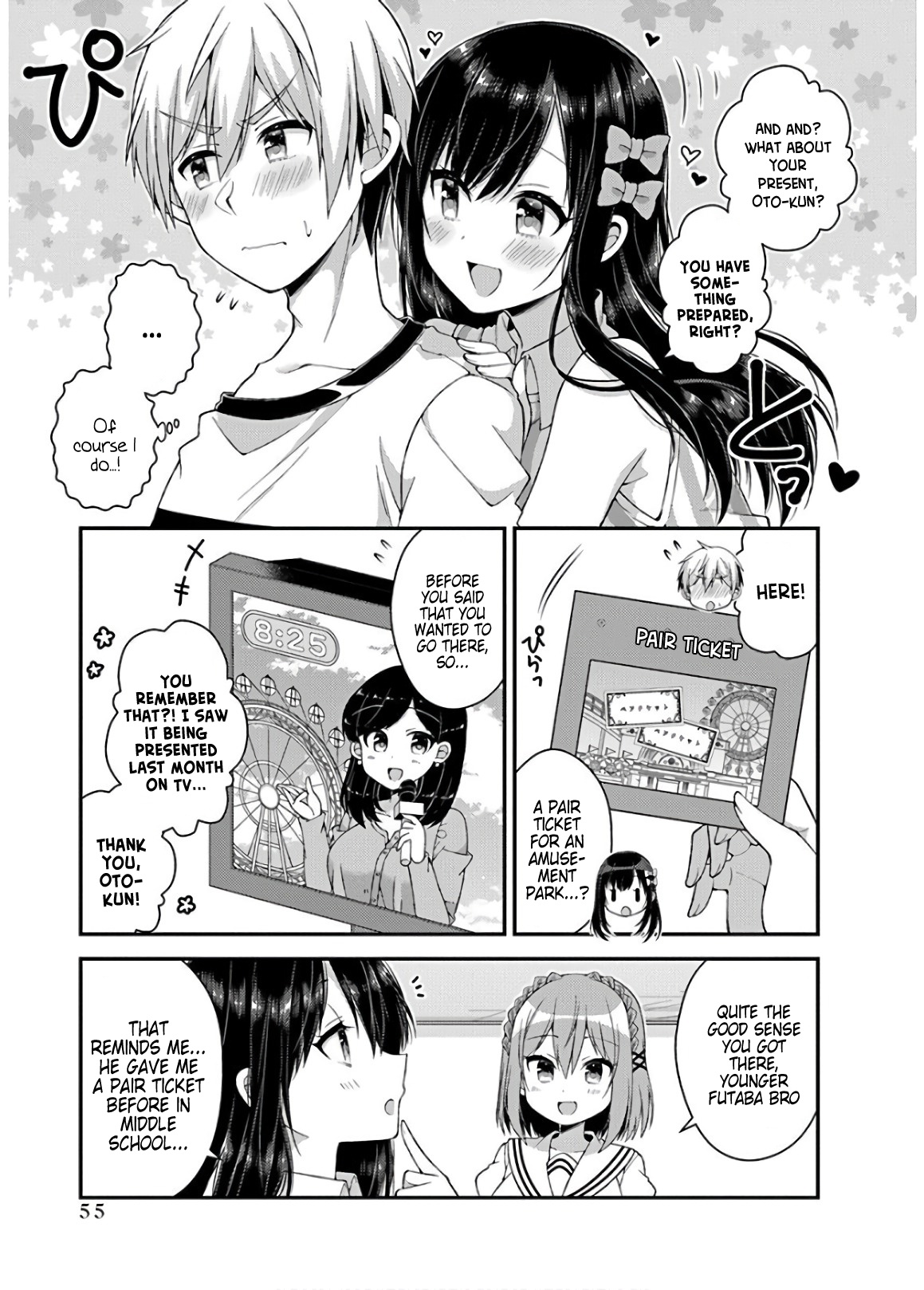 Futaba-San Chi No Kyoudai - Vol.4 Chapter 31: The Futaba Household's Birthday