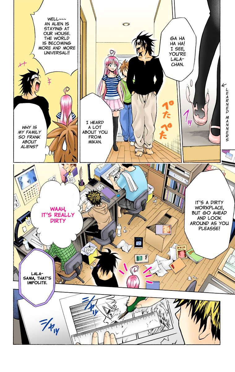 To Love-Ru - Digital Colored Comics - Vol.2 Chapter 11 : Is A Workplace Also A Battlefield? (Full Color)