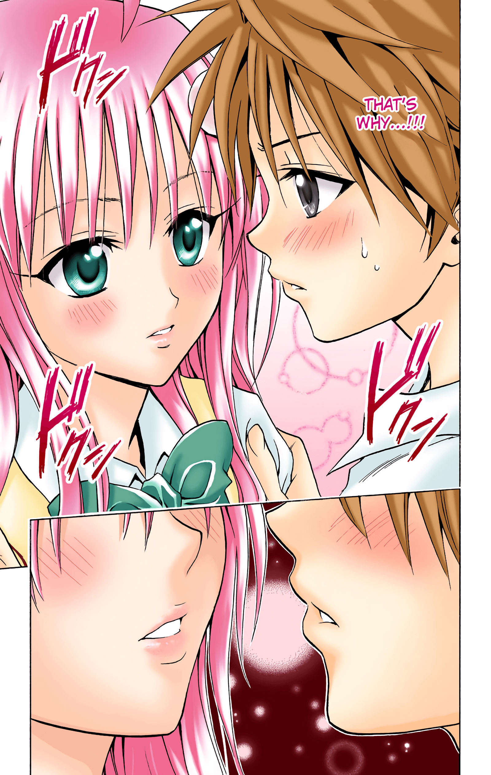 To Love-Ru - Digital Colored Comics - Vol.3 Chapter 23: Scramble For The Lips