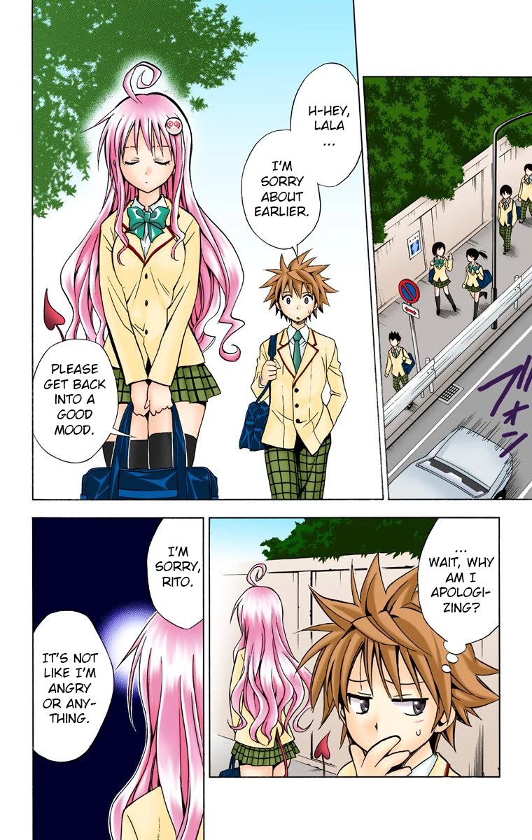 To Love-Ru - Digital Colored Comics - Chapter 30: Ladies, Be Modest