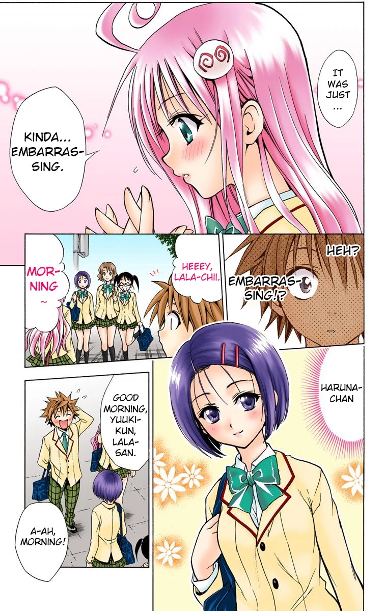 To Love-Ru - Digital Colored Comics - Chapter 30: Ladies, Be Modest