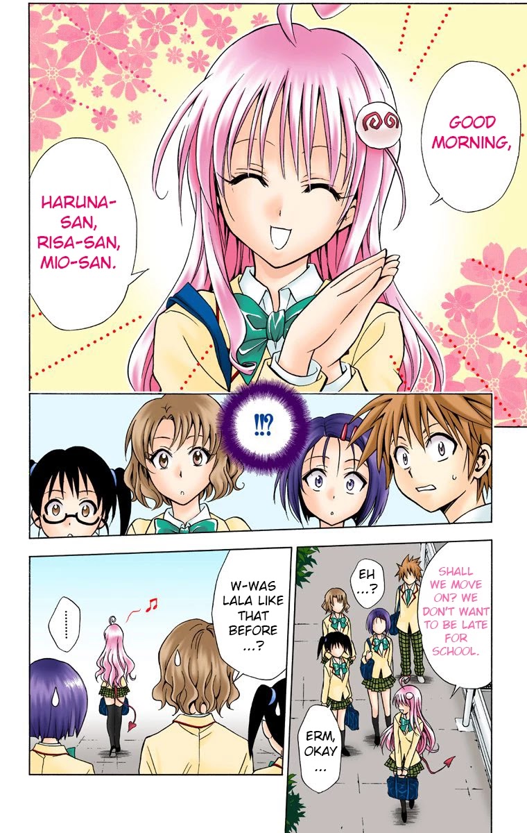 To Love-Ru - Digital Colored Comics - Chapter 30: Ladies, Be Modest