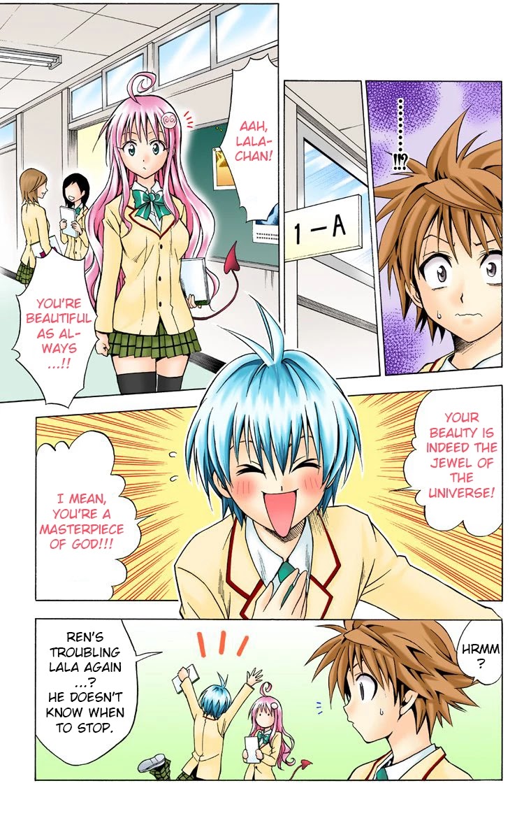 To Love-Ru - Digital Colored Comics - Chapter 30: Ladies, Be Modest