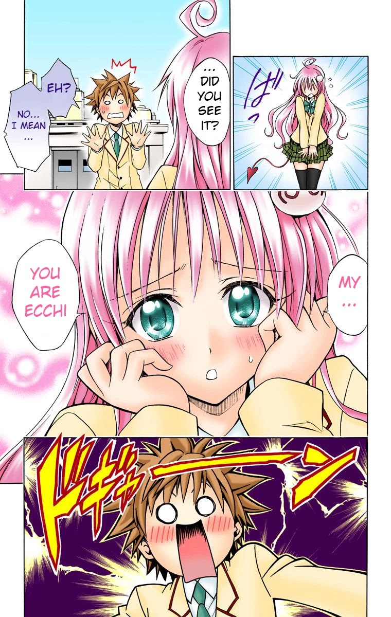 To Love-Ru - Digital Colored Comics - Chapter 30: Ladies, Be Modest