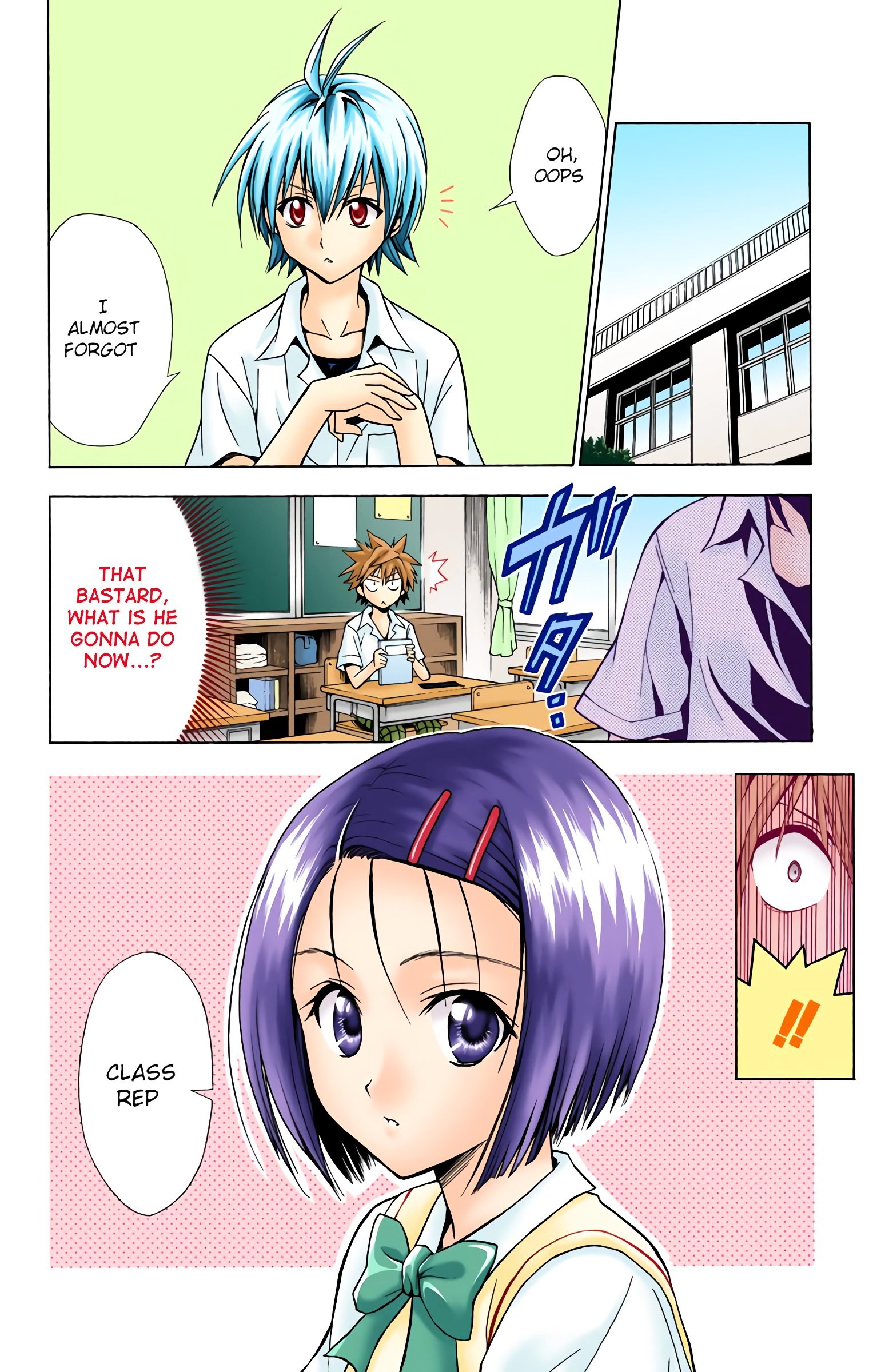 To Love-Ru - Digital Colored Comics - Vol.3 Chapter 22 : Rito Vs Ren