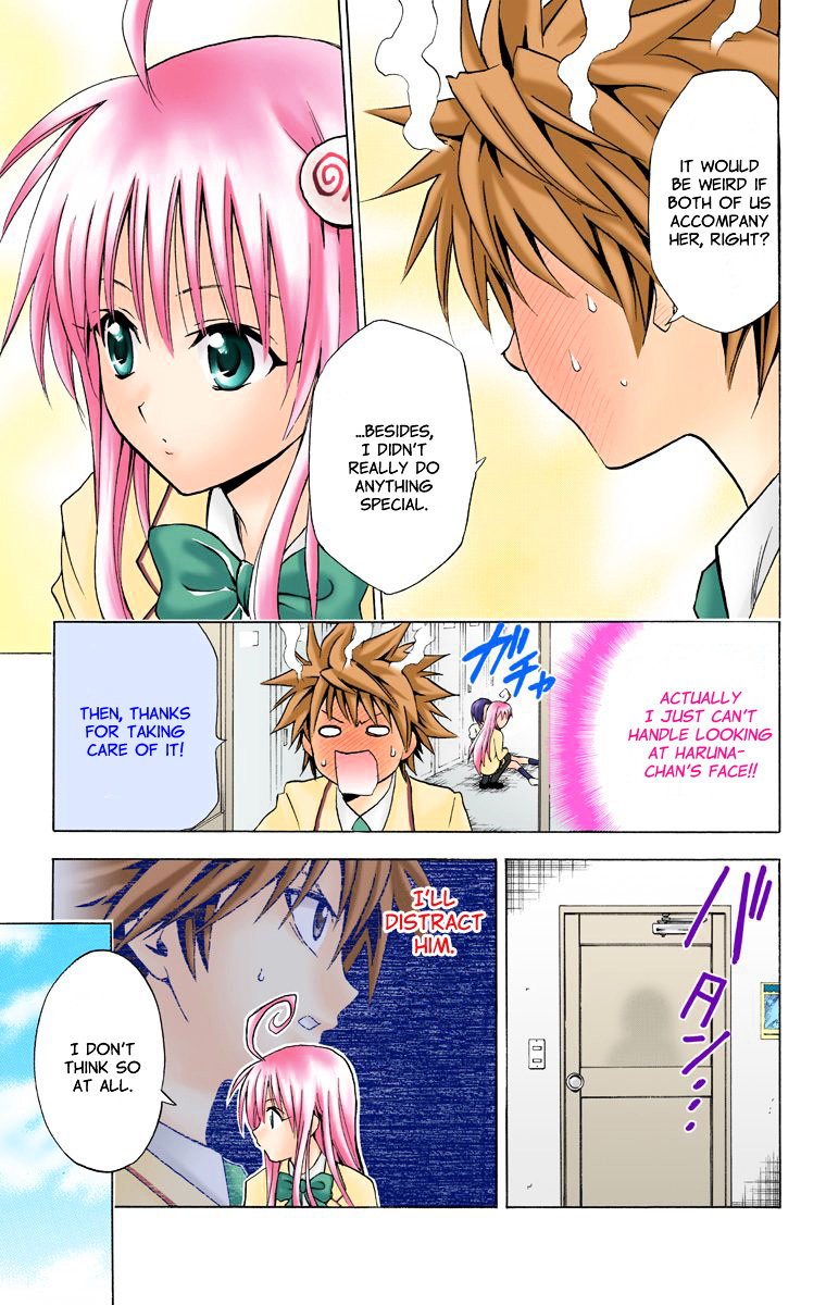 To Love-Ru - Digital Colored Comics - Vol.2 Chapter 8 : Real Form (Full Color)