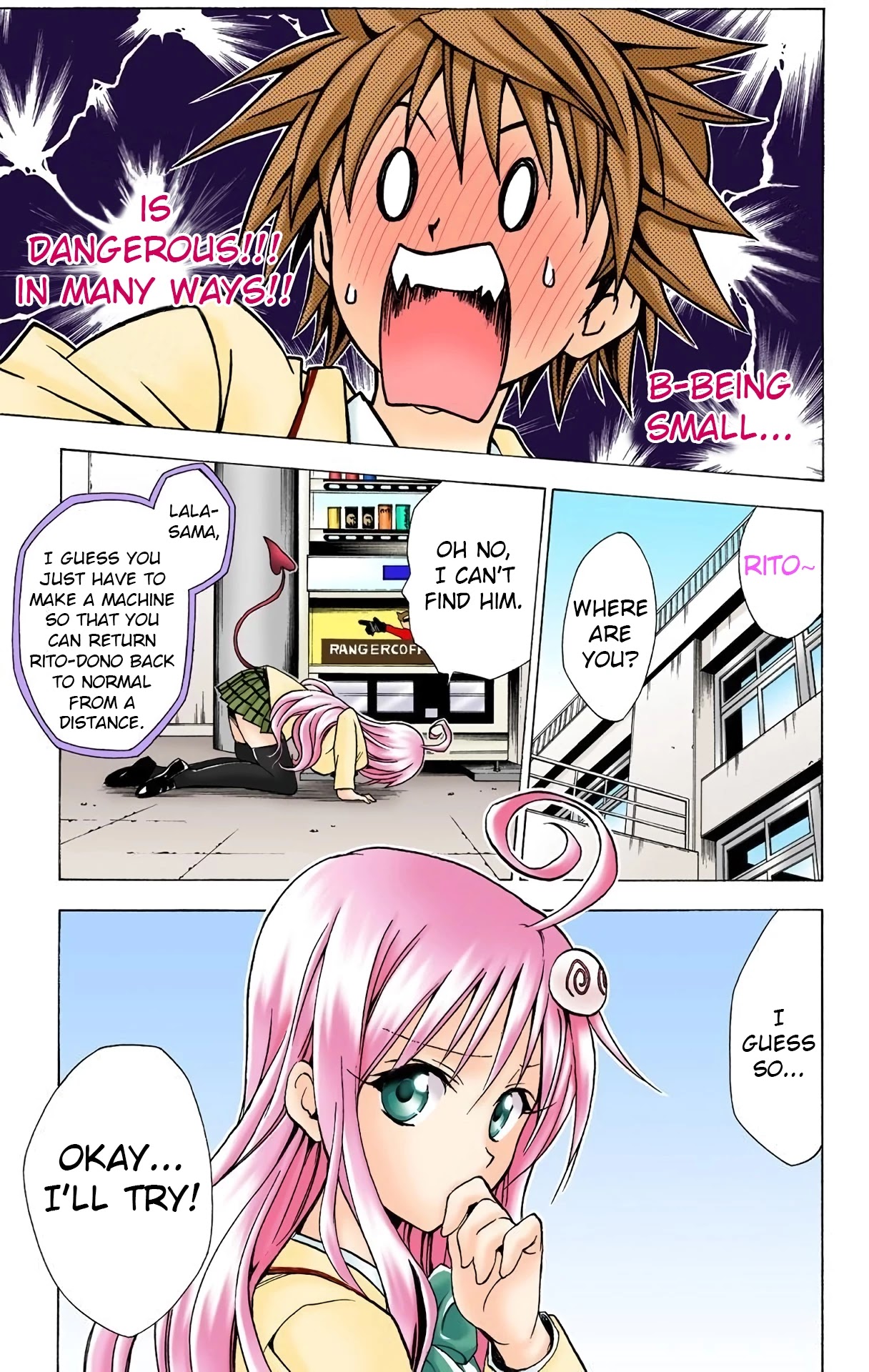 To Love-Ru - Digital Colored Comics - Chapter 29: Small Adventure