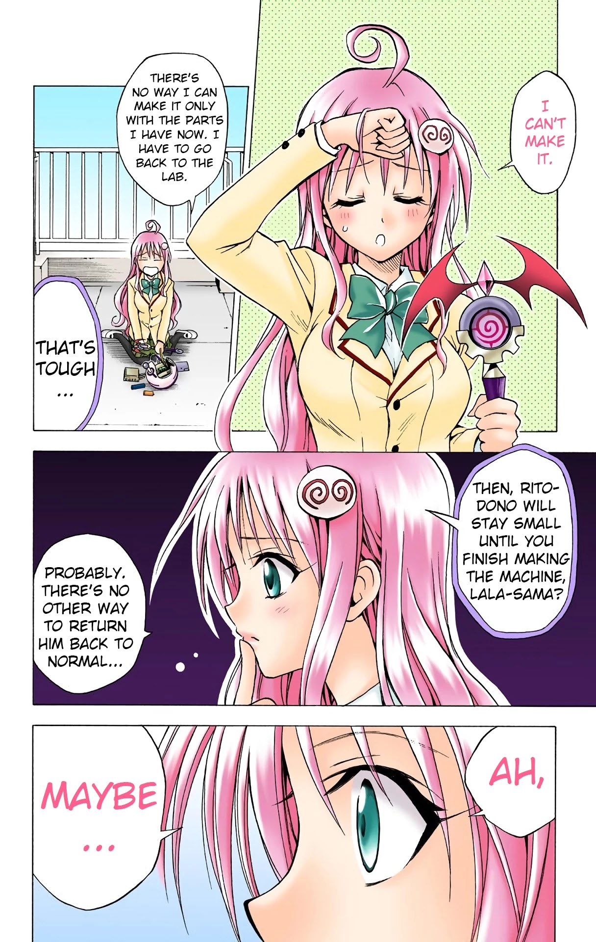 To Love-Ru - Digital Colored Comics - Chapter 29: Small Adventure