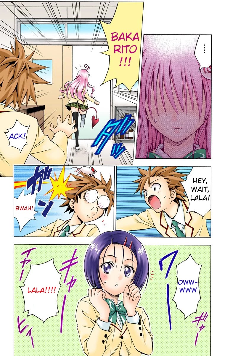 To Love-Ru - Digital Colored Comics - Chapter 31: Don't Be Angry!