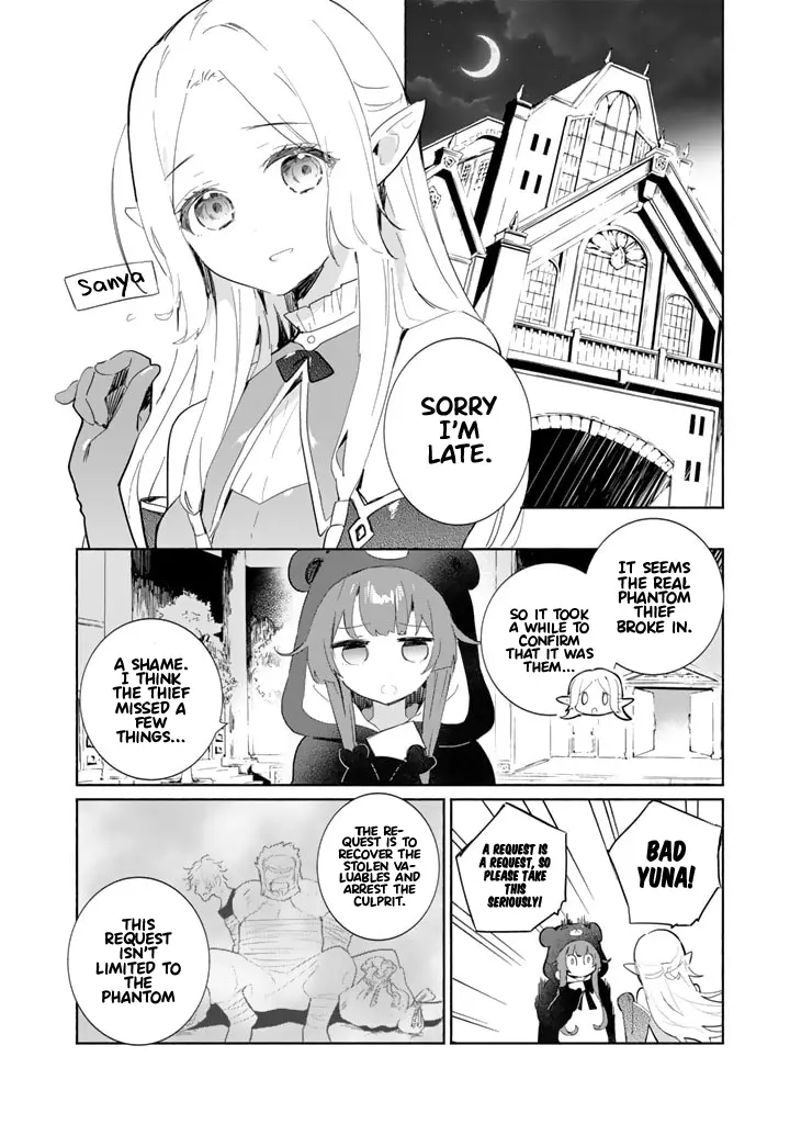 Kuma Kuma Kuma Bear Gaiden - Yuna No Yorimichi Techo - Chapter 4