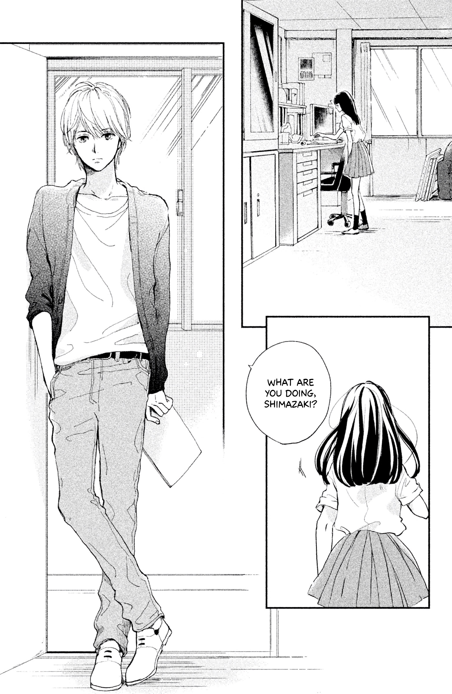 Atashi, Kiss Shita. - Vol.2 Chapter 7: Kiss 3 - Blue