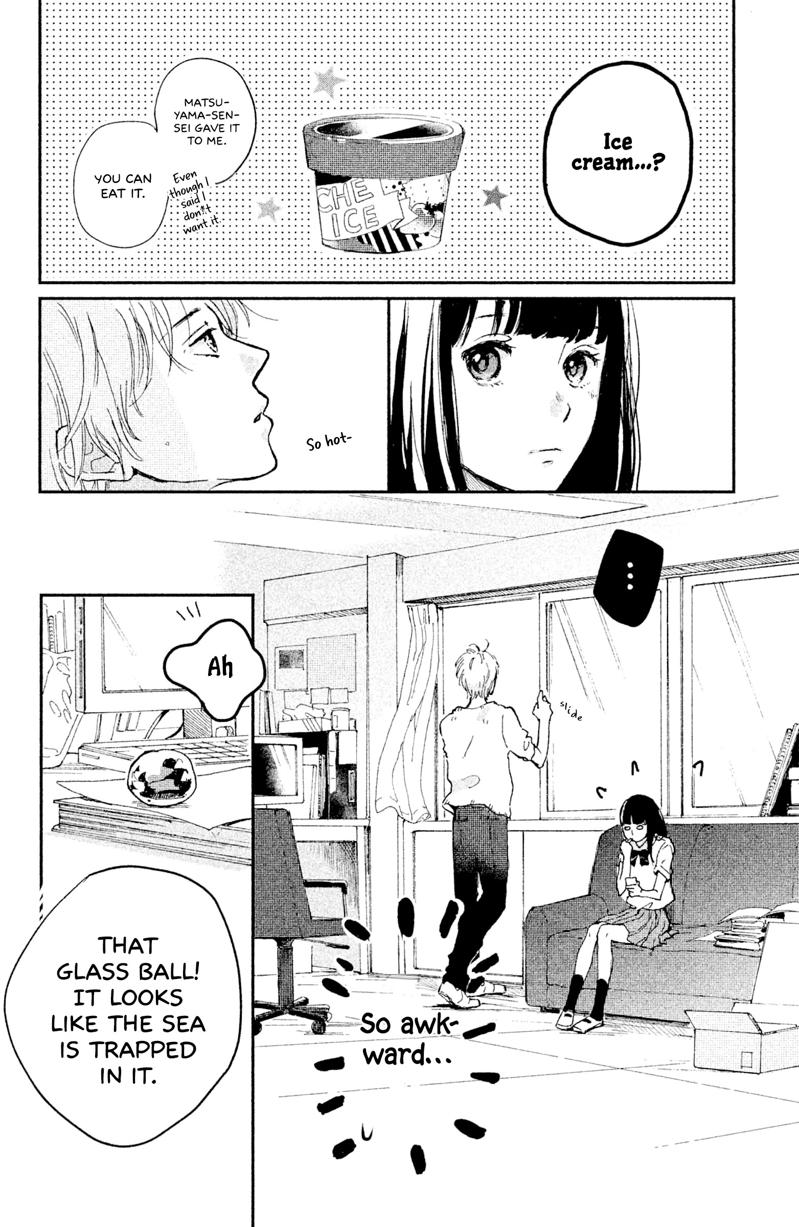 Atashi, Kiss Shita. - Vol.2 Chapter 7: Kiss 3 - Blue