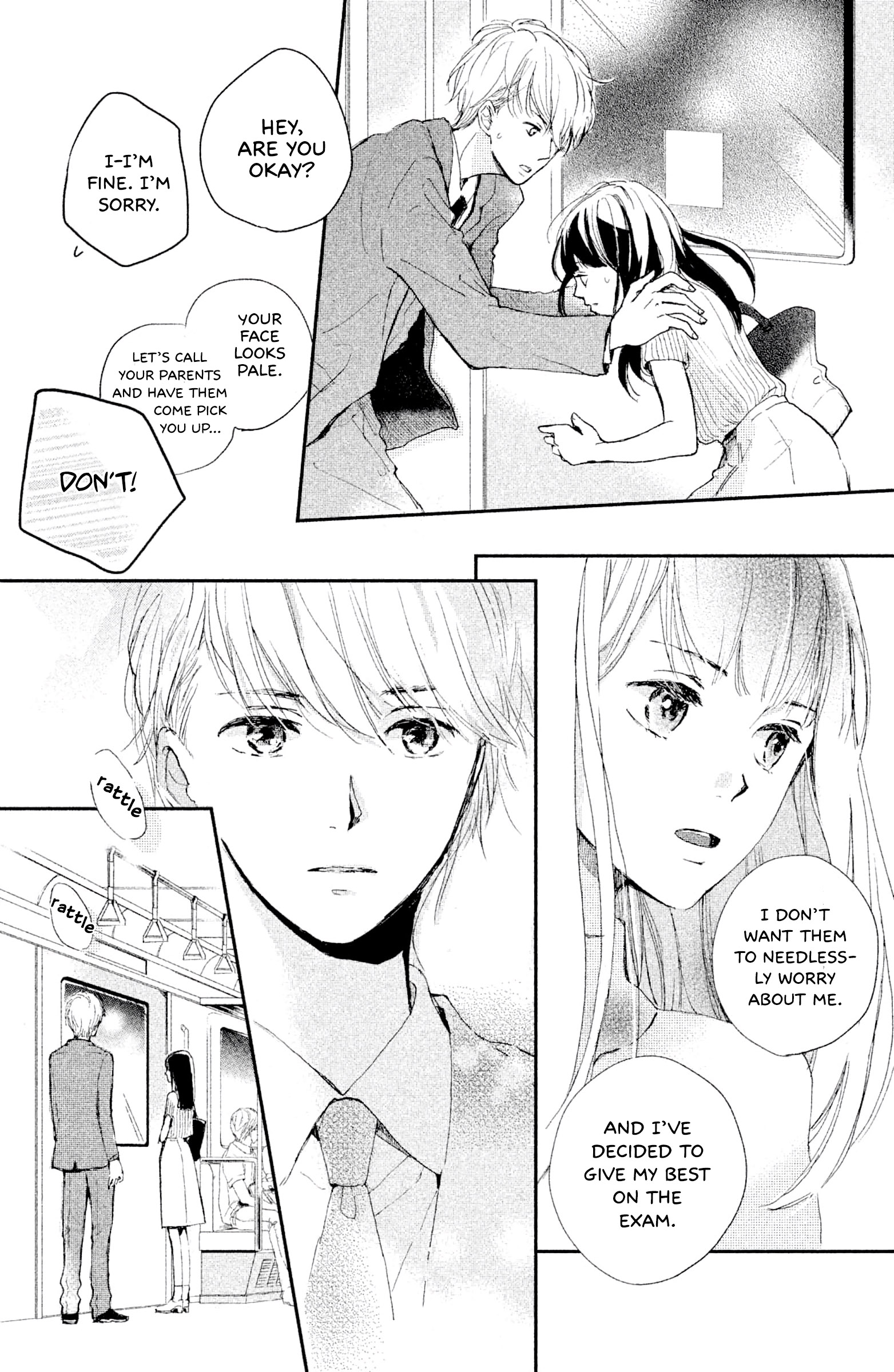 Atashi, Kiss Shita. - Vol.2 Chapter 7: Kiss 3 - Blue