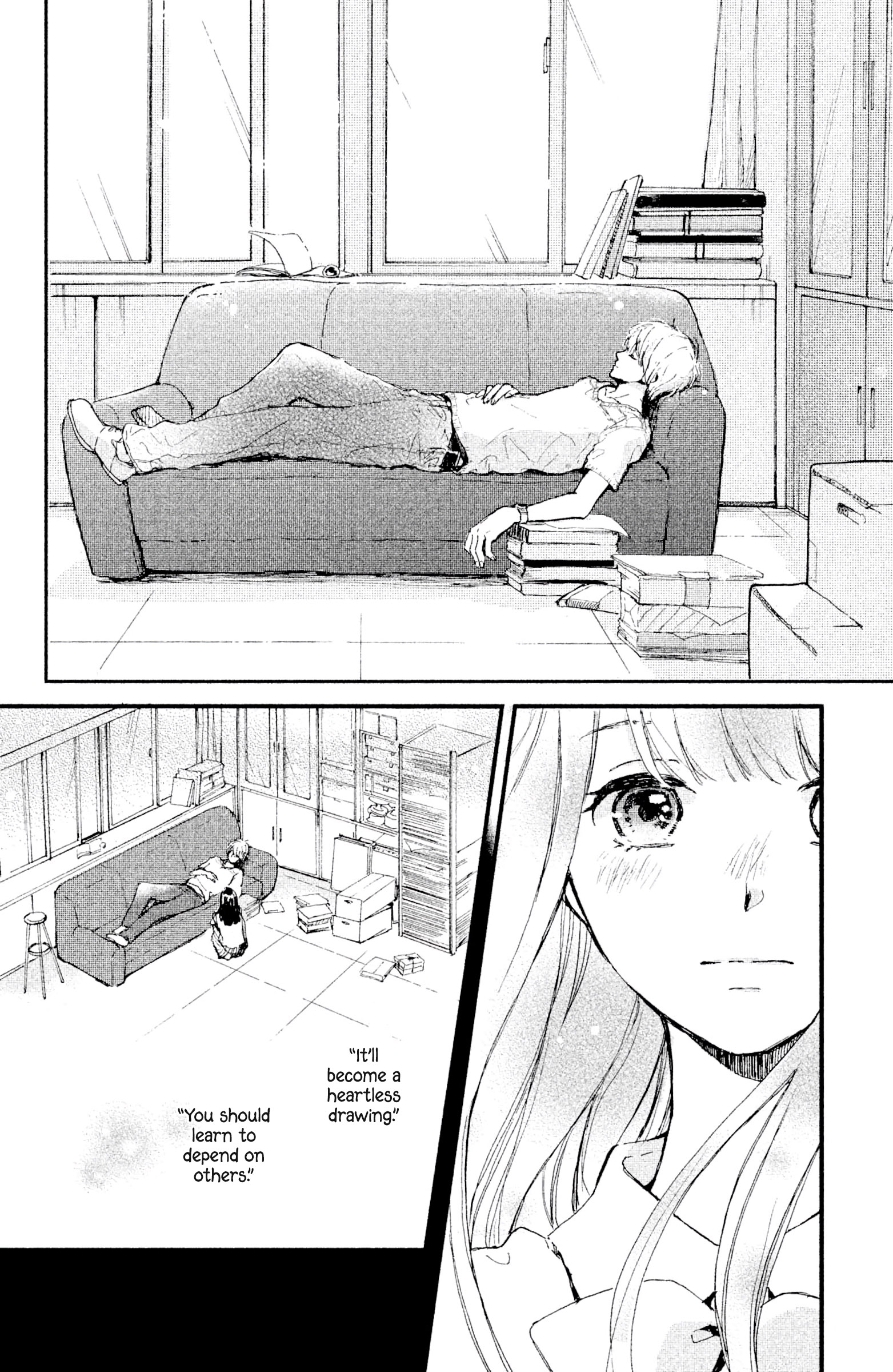 Atashi, Kiss Shita. - Vol.2 Chapter 7: Kiss 3 - Blue