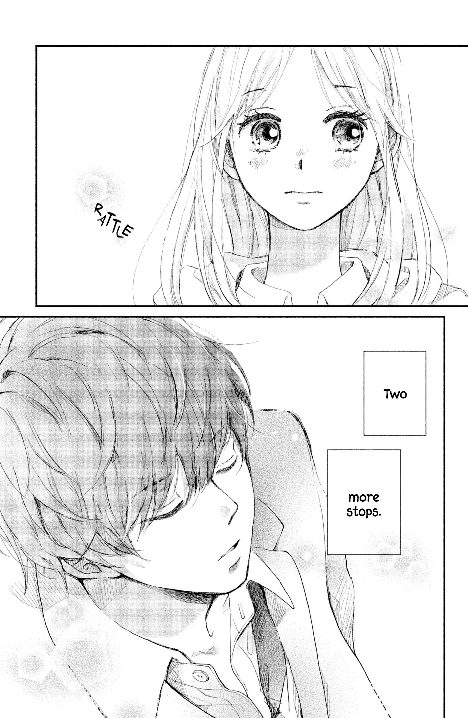 Atashi, Kiss Shita. - Vol.2 Chapter 5: Kiss 1 - Sea-Colored Train