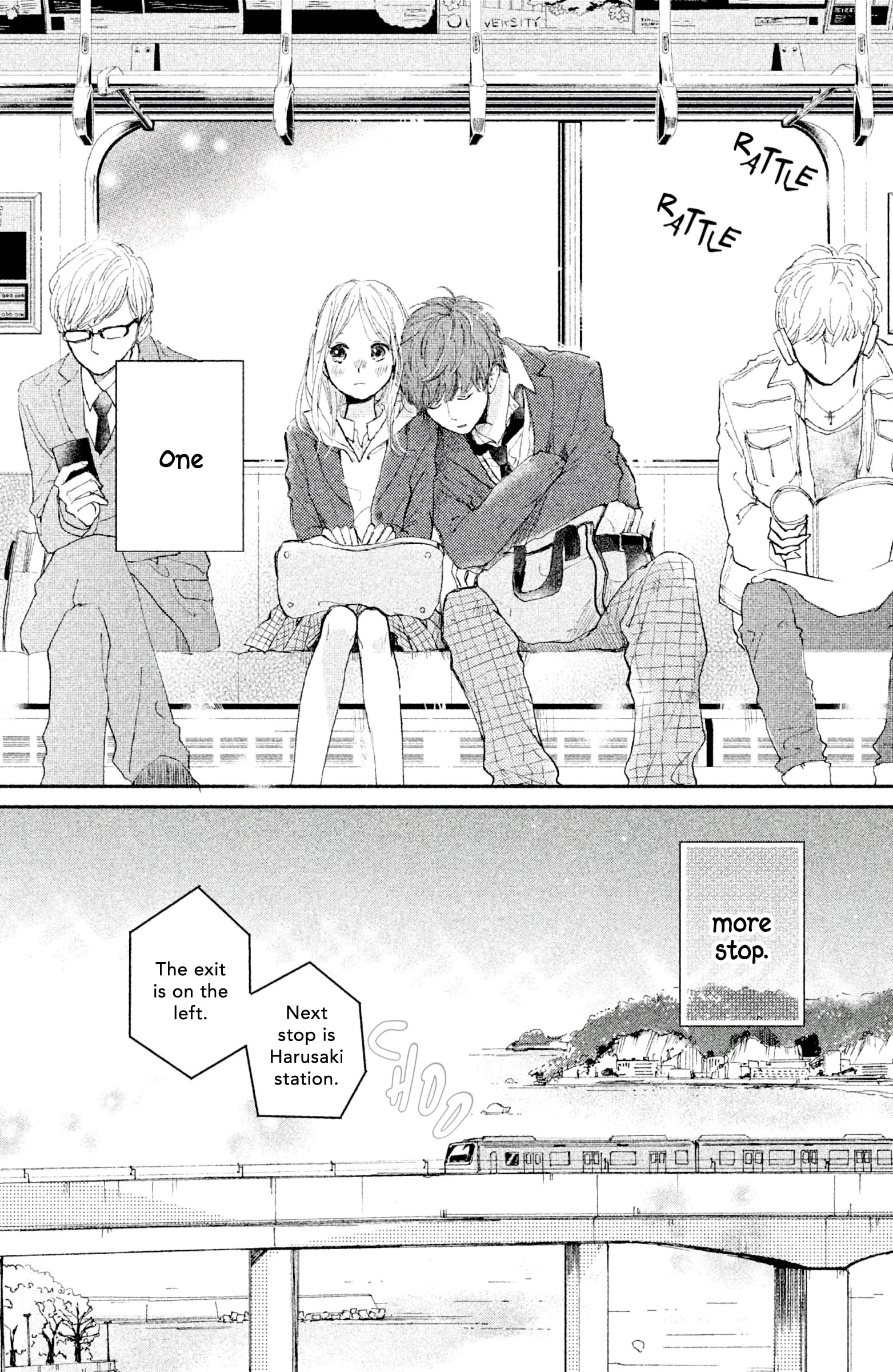 Atashi, Kiss Shita. - Vol.2 Chapter 5: Kiss 1 - Sea-Colored Train