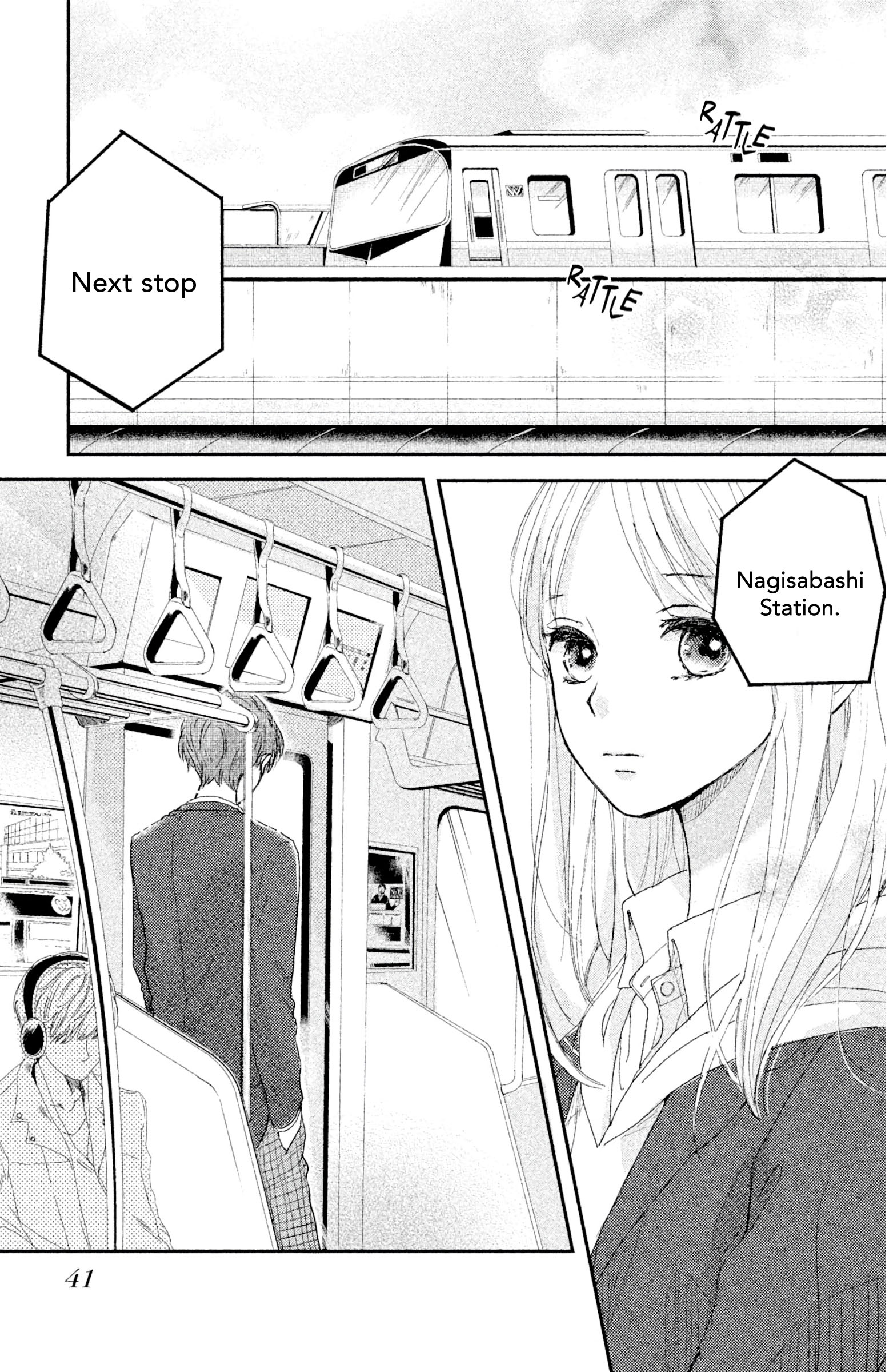 Atashi, Kiss Shita. - Vol.2 Chapter 5: Kiss 1 - Sea-Colored Train