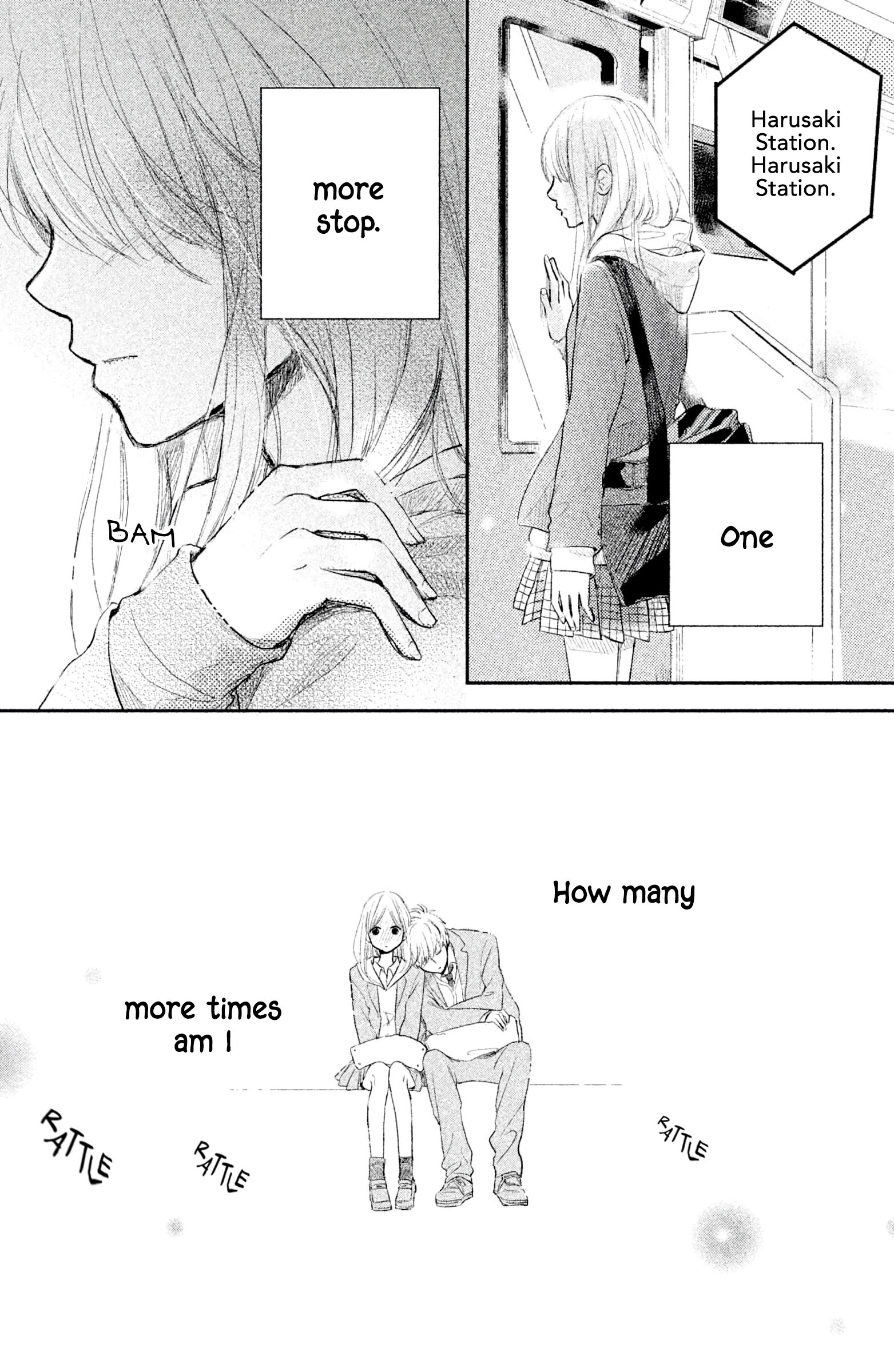 Atashi, Kiss Shita. - Vol.2 Chapter 5: Kiss 1 - Sea-Colored Train