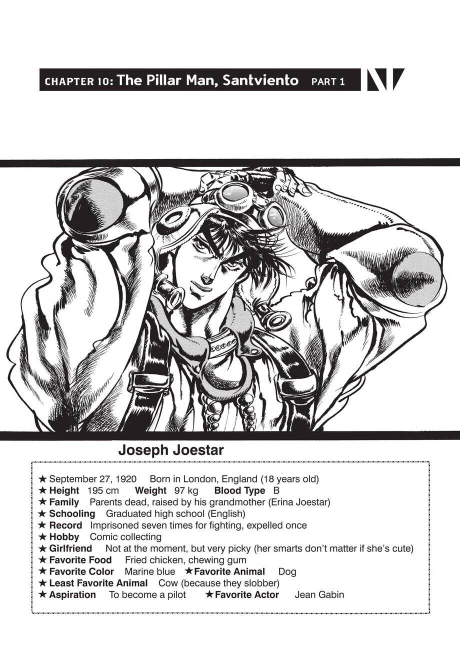 Jojo's Bizarre Adventure: Part 2 - Battle Tendency - Chapter 10