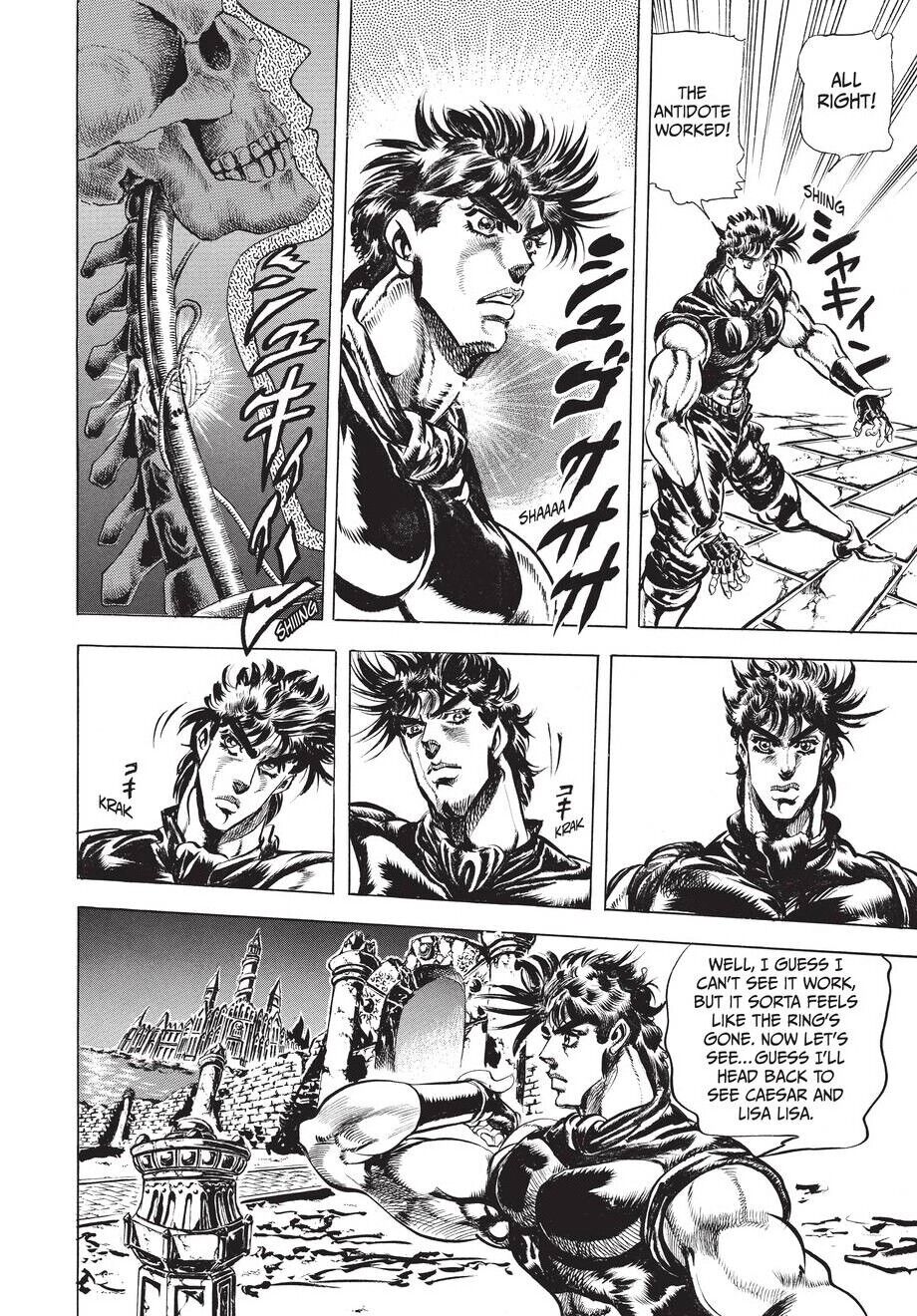 Jojo's Bizarre Adventure: Part 2 - Battle Tendency - Chapter 36