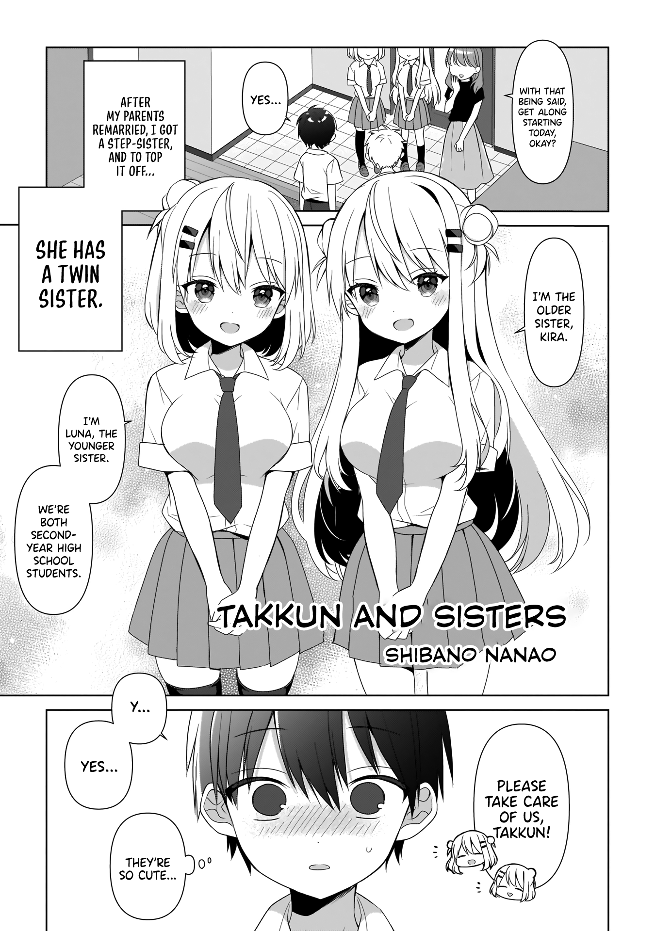 Futago No Onnanoko Wo "Wakaraseru" Anthology - Chapter 2: Takkun And Sisters - Shibano Nanao