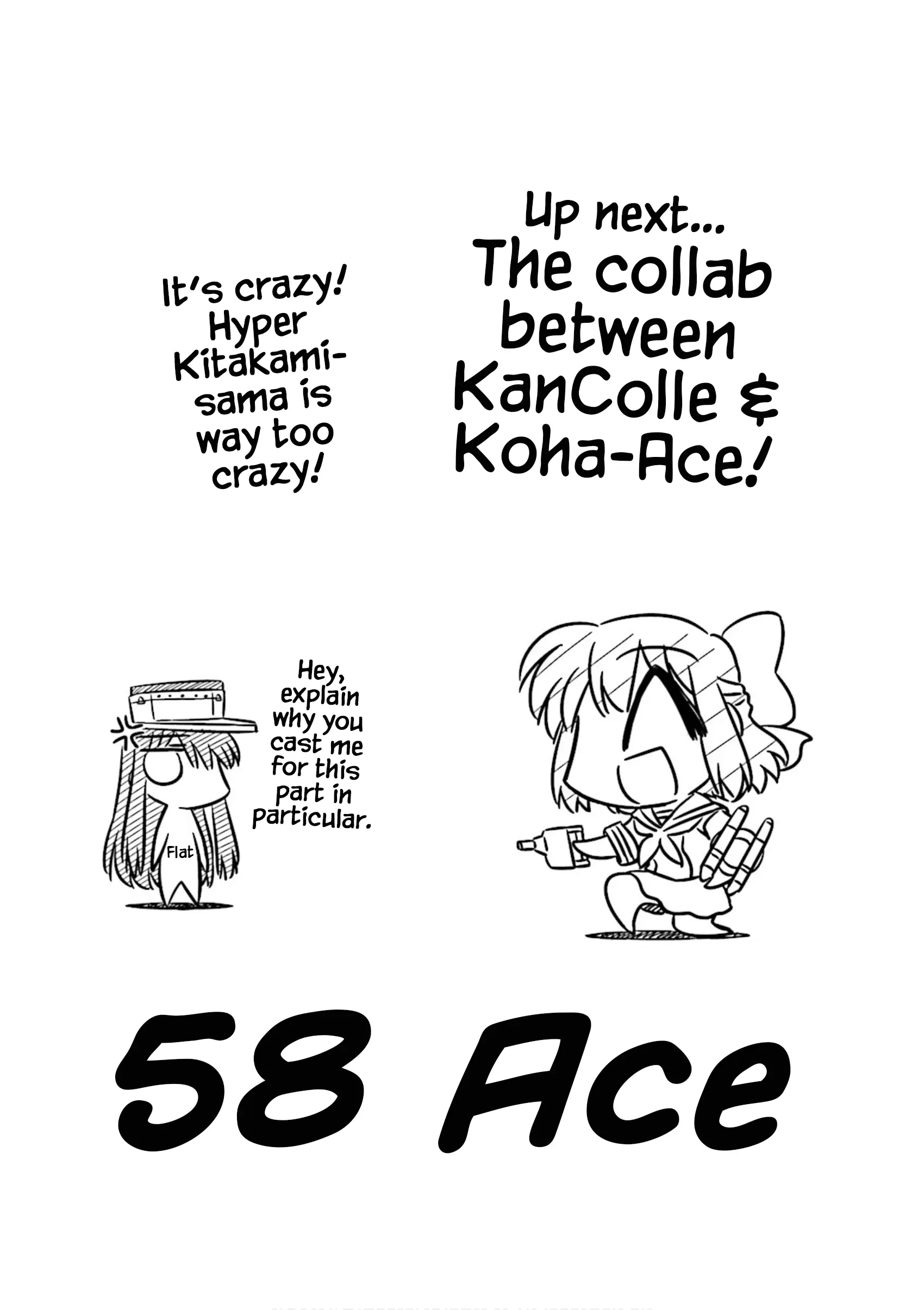 Koha-Ace - Vol.1 Chapter 14: Special Kancolle Manga 58 Ace