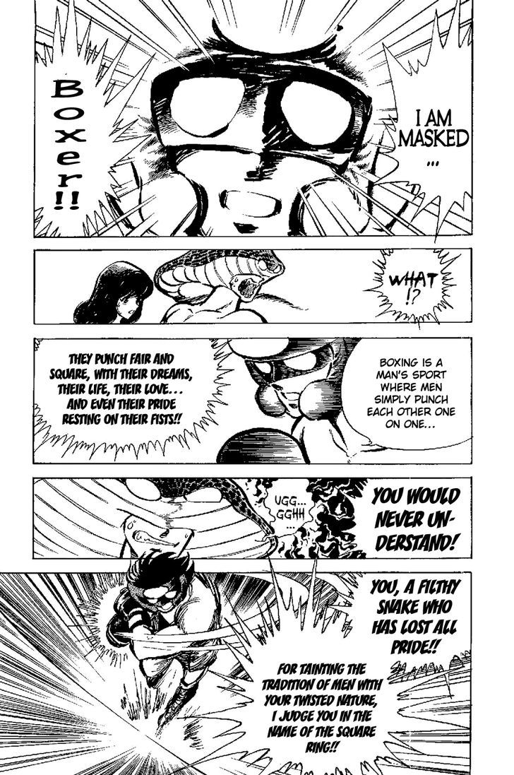 Kamen Boxer - Vol.1 Chapter 1 : The Birth Of Masked Boxer!!