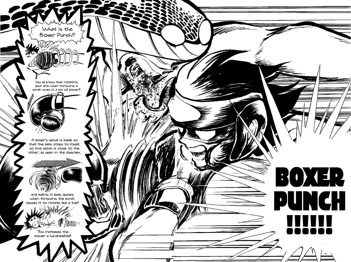 Kamen Boxer - Vol.1 Chapter 1 : The Birth Of Masked Boxer!!